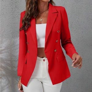 Double Breasted Lapel Jacket main image 0
